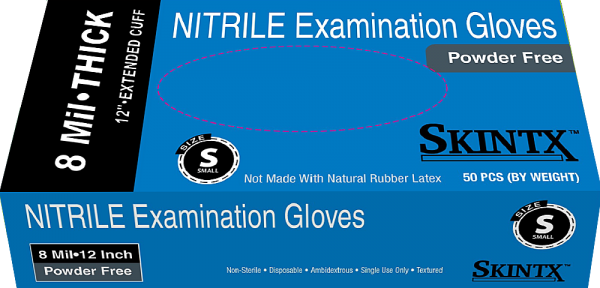 Are nitrile exam gloves safe?