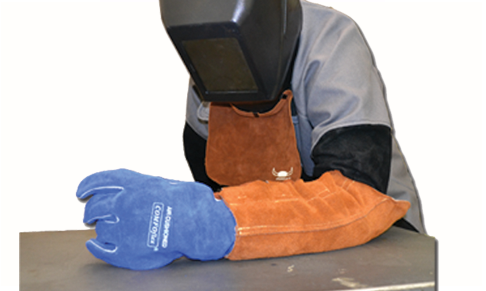 Weldas® 44-7029 Welding Leather Gauntlet Guard Forearm Protection. Questions & Answers