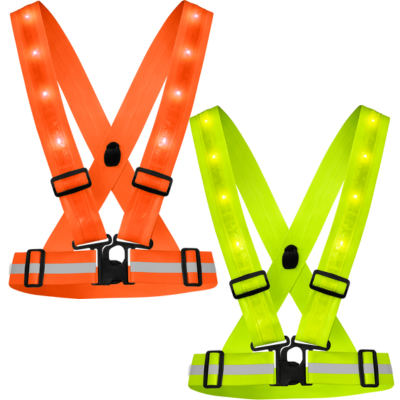 Ironwear® 1914 Hi-Vis Light-Up Reflective Traffic Safety Suspenders, 14 Rechargeable LED Lights, 3 Light Modes. Questions & Answers