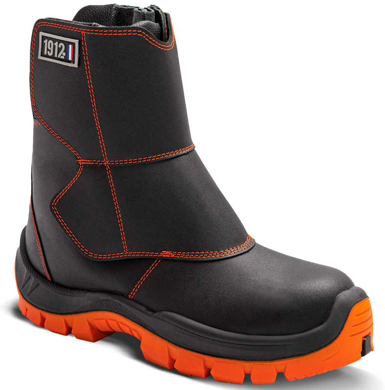 Gaston Mille® Atna Top Flame Resistant Safety Welding Shoe, Full Grain Leather, Fiberglass Toe-Cap. Questions & Answers