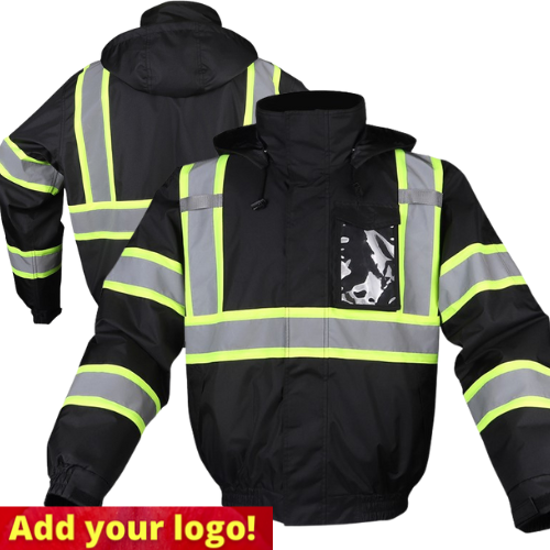 GSS® 8011 Non-ANSI Hi-Vis Black/Lime Waterproof Bomber Jacket. Questions & Answers