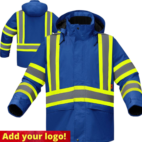 GSS® FR6010 Hi-Vis Blue Flame Resistant Insulated Jacket, Class 1, Detachable Hood. Questions & Answers