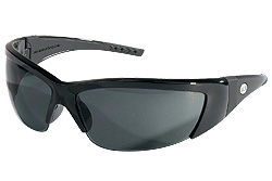 Crews FF212 ForceFlex 2 Safety Glasses - Black/Black Rubber Frame, Gray Lens. Questions & Answers