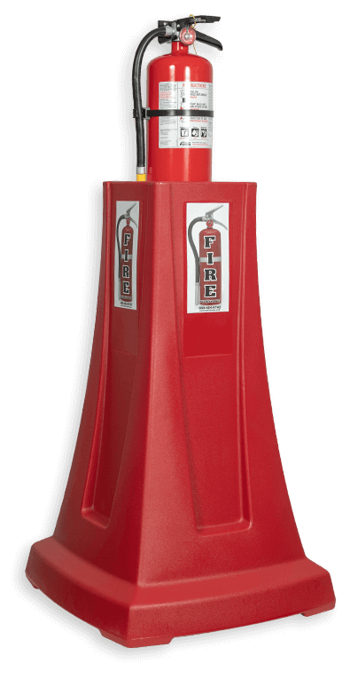 FireMate™ Red 34" Portable Fire Extinguisher Stand - Sold Individually. Questions & Answers