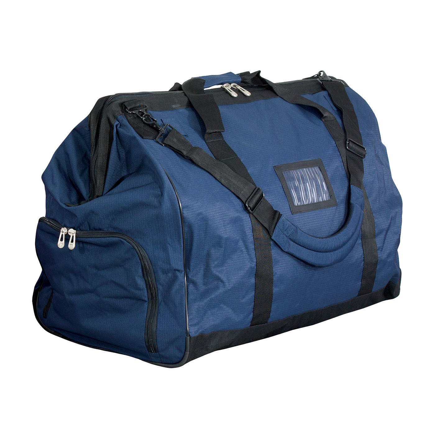 Does the PIP 903-GB652 Heavy-Duty Blue Gear pip bag possess waterproof capabilities?