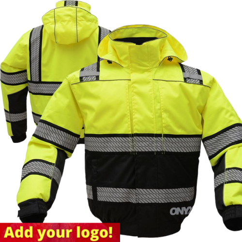 GSS® 8511 Class 3 Waterproof Hi-Vis Lime/Black Onyx 3-IN-1 Winter Bomber Jacket. Questions & Answers