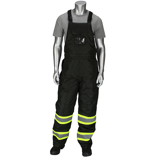 PIP® 318-1780-BK Ripstop Insulated Hi-Vis Two-Tone Black Bib Overalls, Cold Condition Protection. Questions & Answers