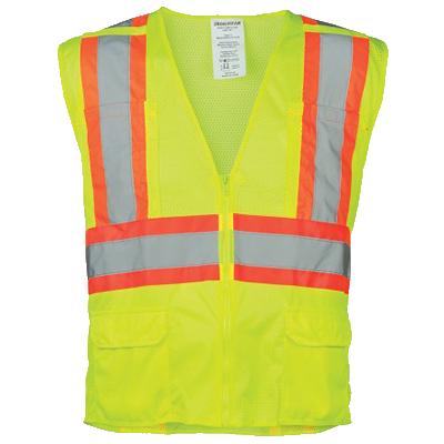 Ironwear® 1287FR-LZ-RD Class 2 Hi-Vis Lime Flame Resistant Safety Vest – Small. Questions & Answers