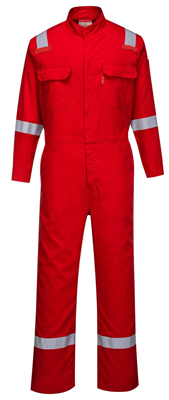 Portwest® FR94RER Hi-Vis Red Bizflame™ 88/12 Iona Flame Resistant Coveralls. Questions & Answers