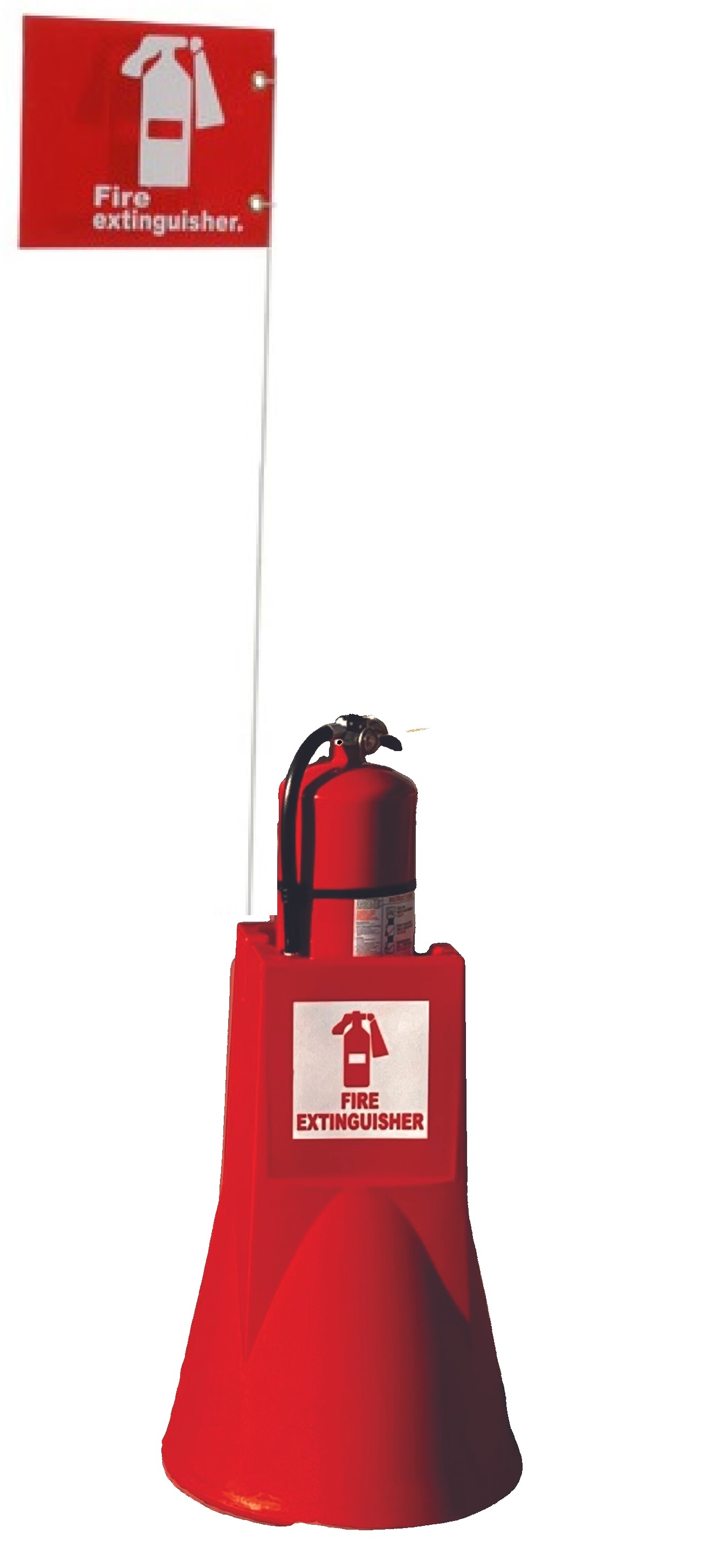 Does this portable fire extinguisher stand meet OSHA requirements?