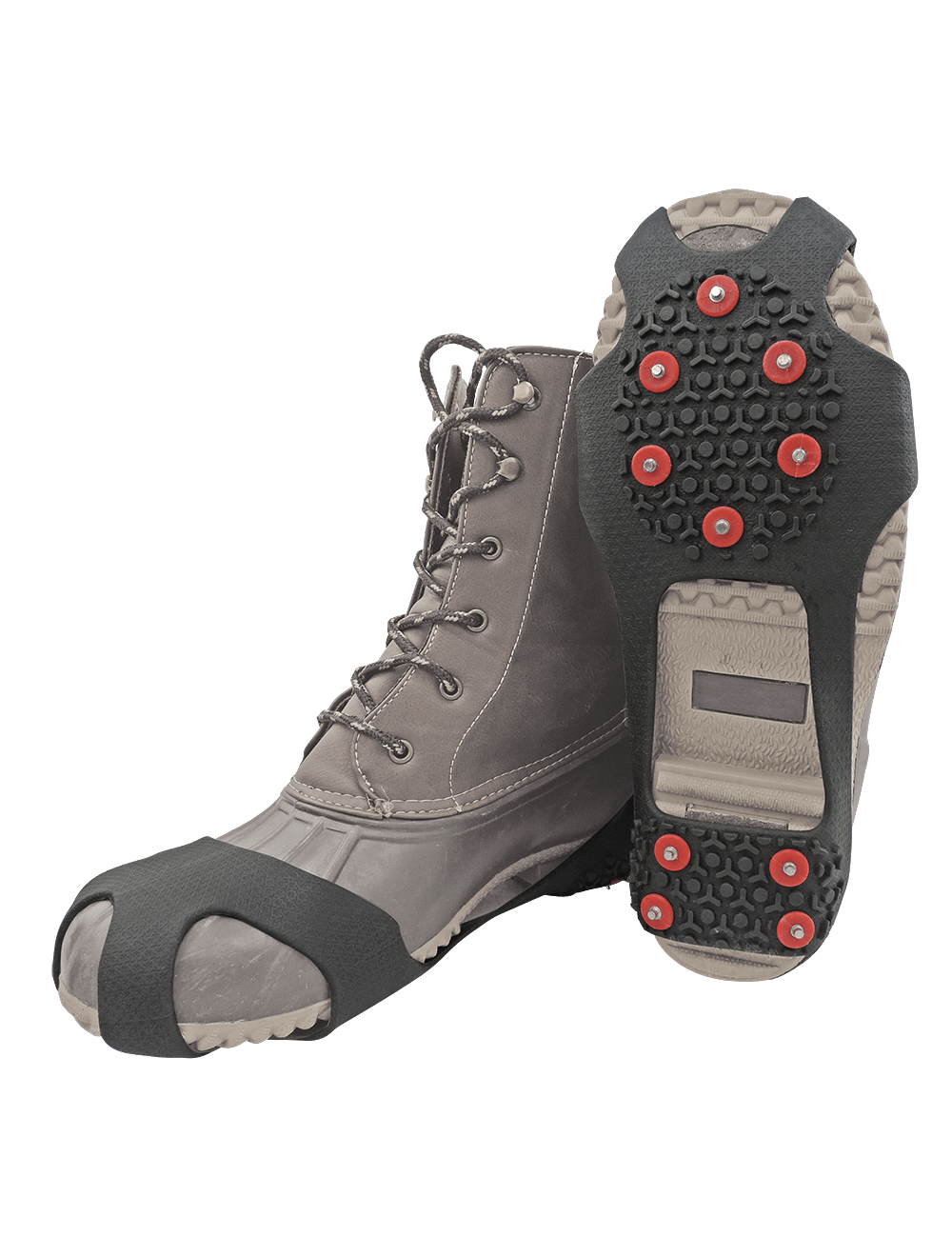 Global Glove ITR3600 Ice Gripster™ Treads Anti-Slip Traction Ice Cleats with Carbon Steel Studs. Questions & Answers