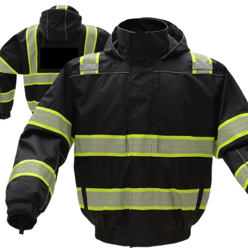 What's the temperature rating for the Hi-Vis Bomber Jacket GSS® 8513?